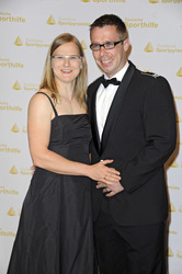 Jenny Wolf mit Freund Oliver Lotze