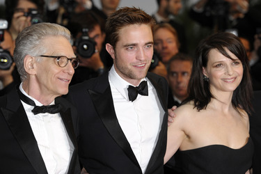 David Cronenberg, Robert Pattinson, Juliette Binoche