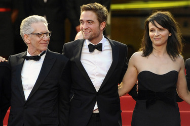 David Cronenberg, Robert Pattinson, Juliette Binoche