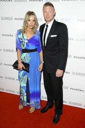 Andrew Flintoff mit Gattin Rachel