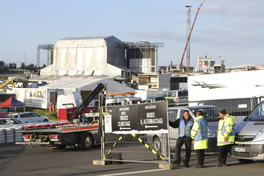 Backstage Impressionen