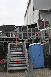 Backstage Impressionen