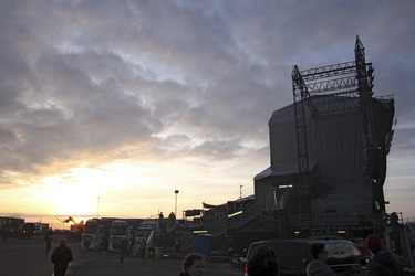 Backstage Impressionen