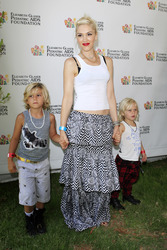 Gwen Stefani mit ihren Söhnen Kingston und Zuma