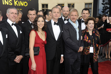 Max Raabe, Sönke Wortmann, Nicola Galliner und das Palast Orchester