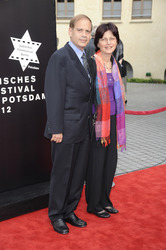 Yakov Hadas Handelsman mit Ehefrau Ita