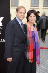 Yakov Hadas Handelsman mit Ehefrau Ita