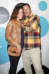 Michael 'Michi' Beck (Die Fantastischen Vier, Fanta 4, Hausmarke, Turntablerocker) mit Ehefrau Ulrike Fleischer