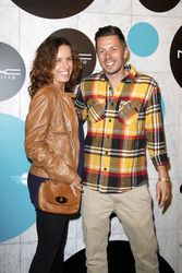 Michael 'Michi' Beck (Die Fantastischen Vier, Fanta 4, Hausmarke, Turntablerocker) mit Ehefrau Ulrike Fleischer