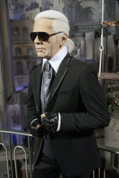 Karl Lagerfeld Wachsfigur