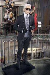Karl Lagerfeld Wachsfigur