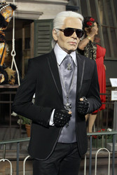 Karl Lagerfeld Wachsfigur