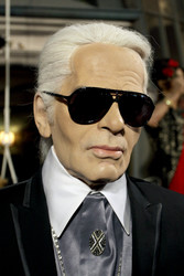 Karl Lagerfeld Wachsfigur