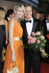 Florian Langenscheidt mit Gattin Miriam