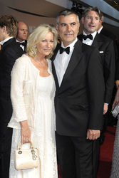 Sabine Christiansen mit Gatte Norbert Médus