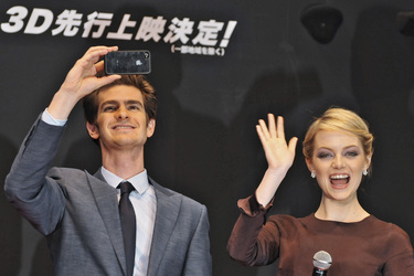 Andrew Garfield, Emma Stone