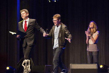 Mark Ferguson, Zach Roerig, Dawn Olivieri