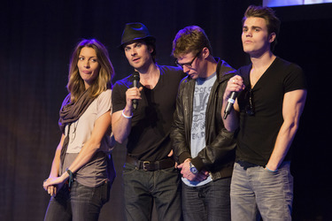 Dawn Olivieri, Zach Roerig, Paul Wesley, Ian Somerhalder