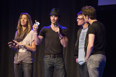 Dawn Olivieri, Zach Roerig, Paul Wesley, Ian Somerhalder