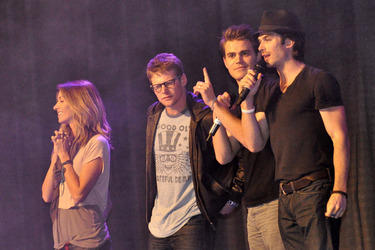 Dawn Olivieri, Zach Roerig, Paul Wesley, Ian Somerhalder