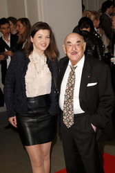 Artur Brauner mit Schwiegertochter Jana Brauner