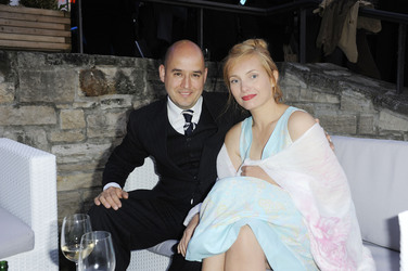 Nadja Uhl mit Ehemann Kay Bockhold