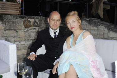 Nadja Uhl mit Ehemann Kay Bockhold