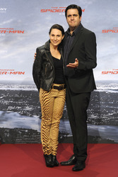 Bastian Pastewka mit Gattin Heidrun Buchmaier