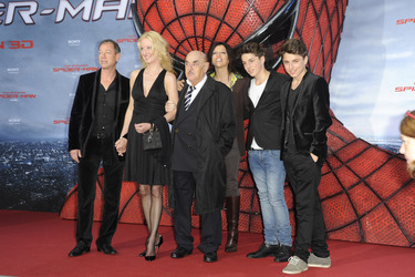 Artur Brauner mit Familie