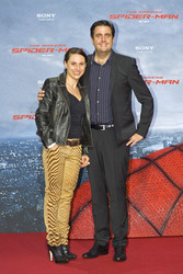 Bastian Pastewka mit Gattin Heidrun Buchmaier