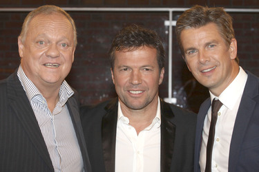 Rolf Töpperwien, Lothar Matthäus, Markus Lanz