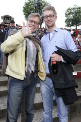 Thorsten Laussch mit Sohn Jonathan Schmitz