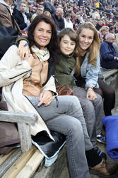 Nicola Tiggeler mit Kindern