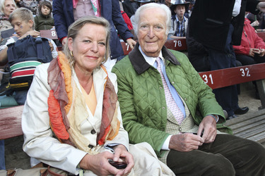 Martin Böttcher mit Begleitung