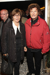 Dieter Wedel mit Begleitung