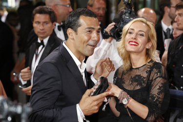 Erol Sander mit Ehefrau Caroline Godet