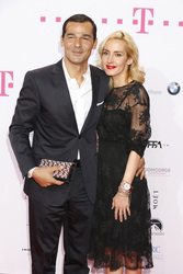 Erol Sander mit Ehefrau Caroline Godet