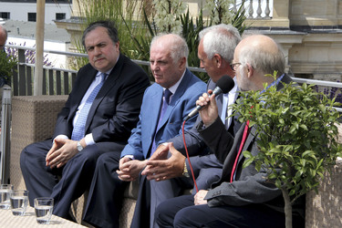Yefim Bronfman, Daniel Barenboim, Hans-Reiner Schröder, Jürgen Flimm