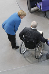 Wolfgang Schäuble, Angela Merkel