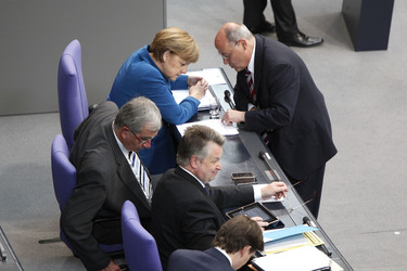 Angela Merkel, Gregor Gysi