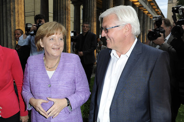 Angela Merkel, Frank-Walter Steinmeier