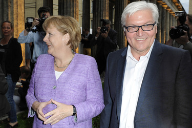 Angela Merkel, Frank-Walter Steinmeier