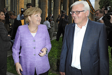 Angela Merkel, Frank-Walter Steinmeier