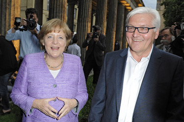 Angela Merkel, Frank-Walter Steinmeier