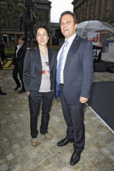 Dunja Hayali, Hans-Peter Friedrich