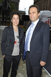 Dunja Hayali, Hans-Peter Friedrich