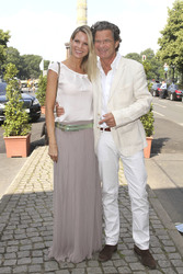 Florian Langenscheidt mit Partnerin Miriam Friedrich