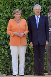 Angela Merkel, Mario Monti