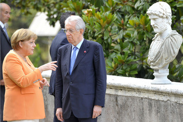 Angela Merkel, Mario Monti