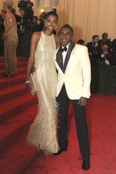 Marcus Samuelsson mit Begleitung